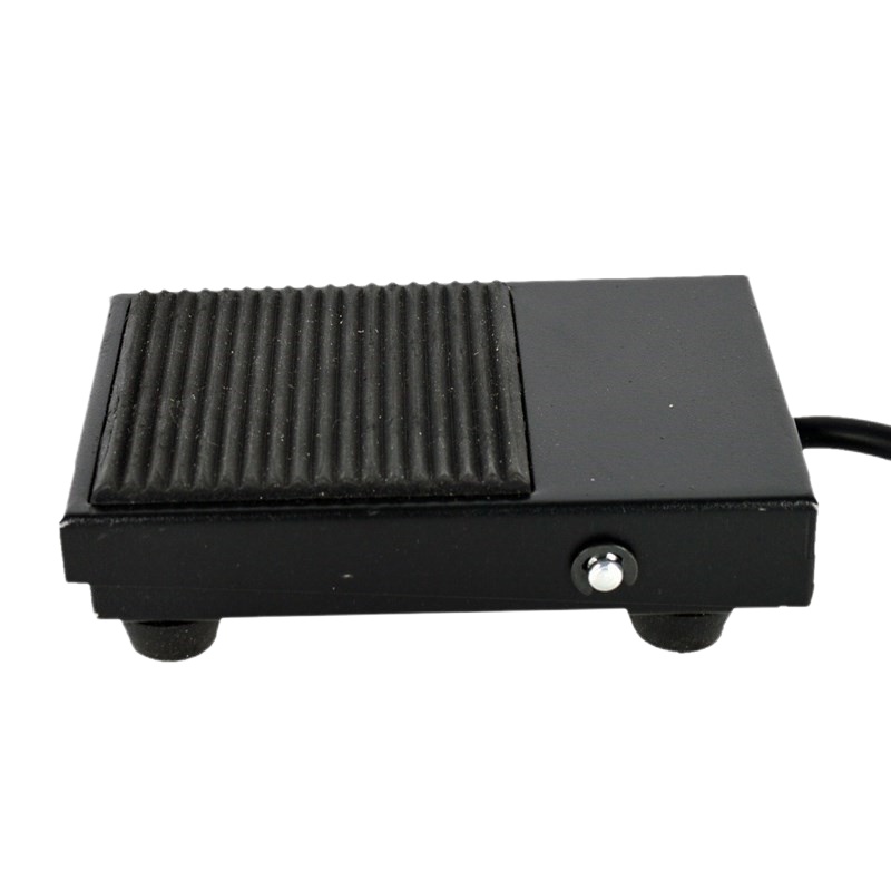 一位USB游戏脚踏开关 USB脚踏按键 金属踏板 超声医疗机踏板USB3米线