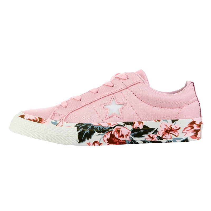 匡威儿童(CONVERSE KIDS)女小童布面胶鞋2018年秋季新款魔术贴四季童鞋362190C-H90C