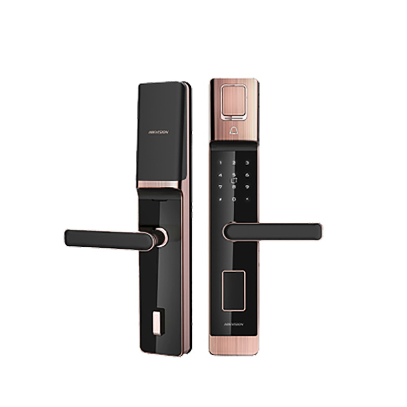 海康威视L5S智能指纹密码锁 家用防盗门电子门锁联网版远程L5W