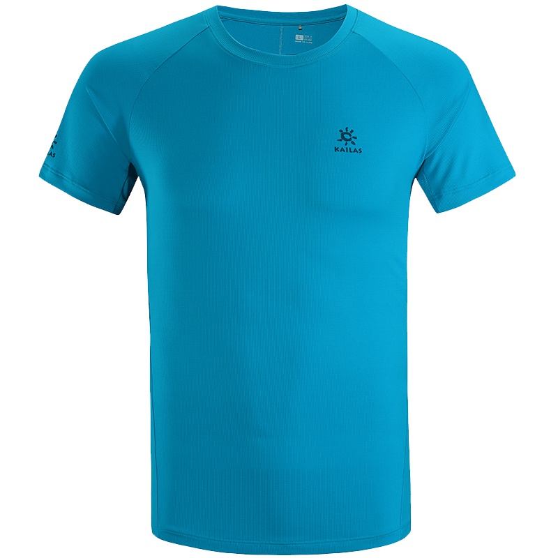 KAILAS凯乐石 户外运动男女冰感圆领短袖速干T恤钓鱼服