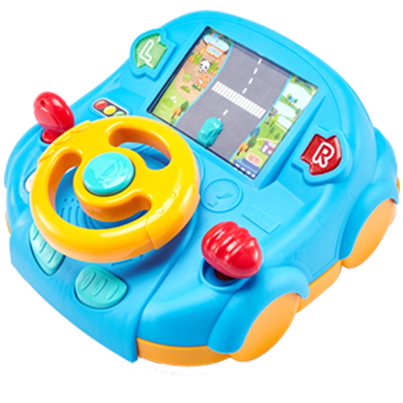 澳贝益智玩具宝宝方向盘儿童模拟仿真汽车驾驶动感驾驶室儿童节礼物461590