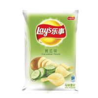 乐事马铃薯片清新清爽黄瓜味70克