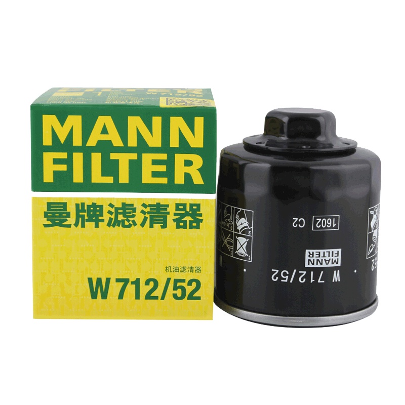 曼牌(MANN)机滤W712/52适配04-05款波罗 1.4L 四眼老款