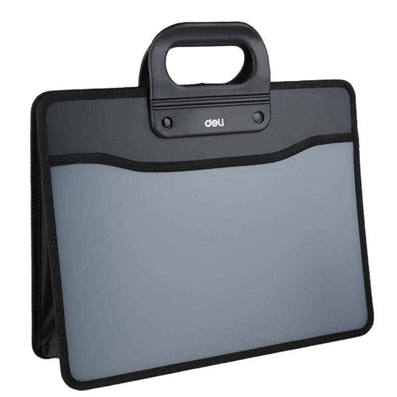 得力/deli 5579 织布手提包(黑)(只)