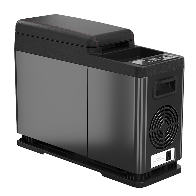 冰虎(Alpicool)车载冰箱压缩机制冷冷柜冰箱CF8升车用冷冻冷藏箱自驾游旅行户外手扶迷你小冰箱支持手机无线充电设计