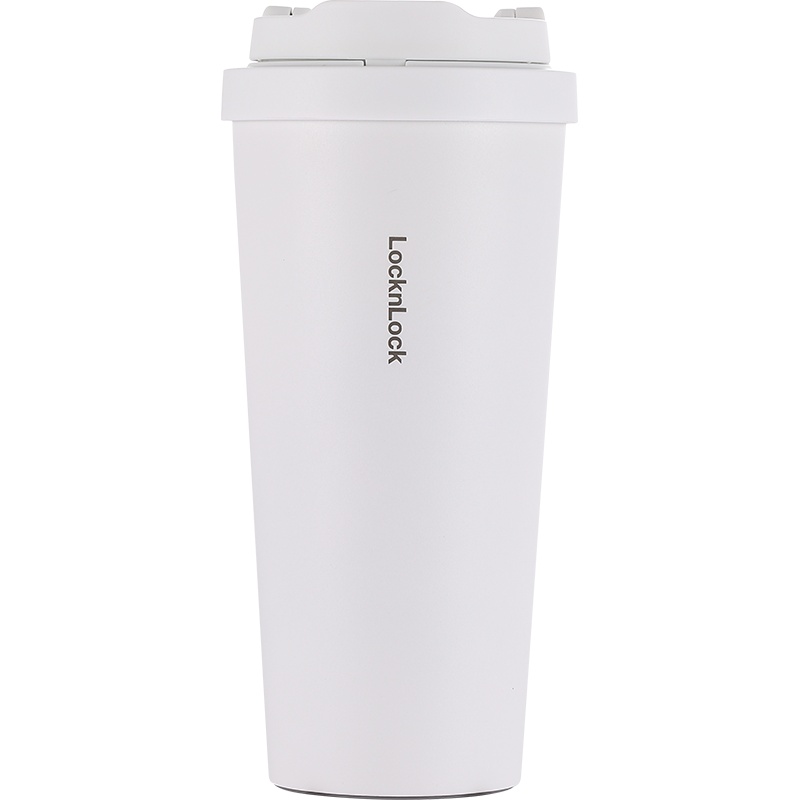 乐扣乐扣高档元气保温杯女简约便携咖啡杯子不锈钢泡茶杯水杯男