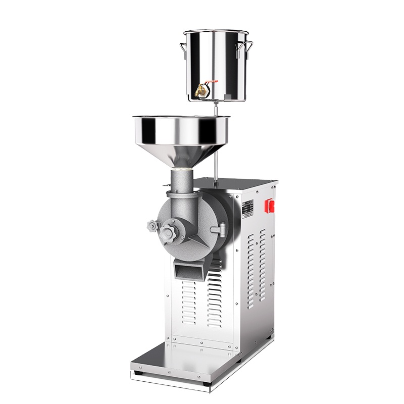 乐创 珍轩 180型 干湿两用卧式现磨豆 浆 机 商用磨 浆 机