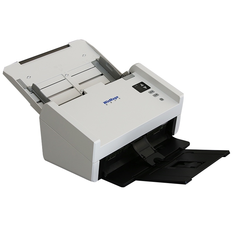 影源S630+馈纸式扫描仪 A4高清晰彩色双面高速扫描仪 45ppm/90ipm 600DPI光学分辨率白色