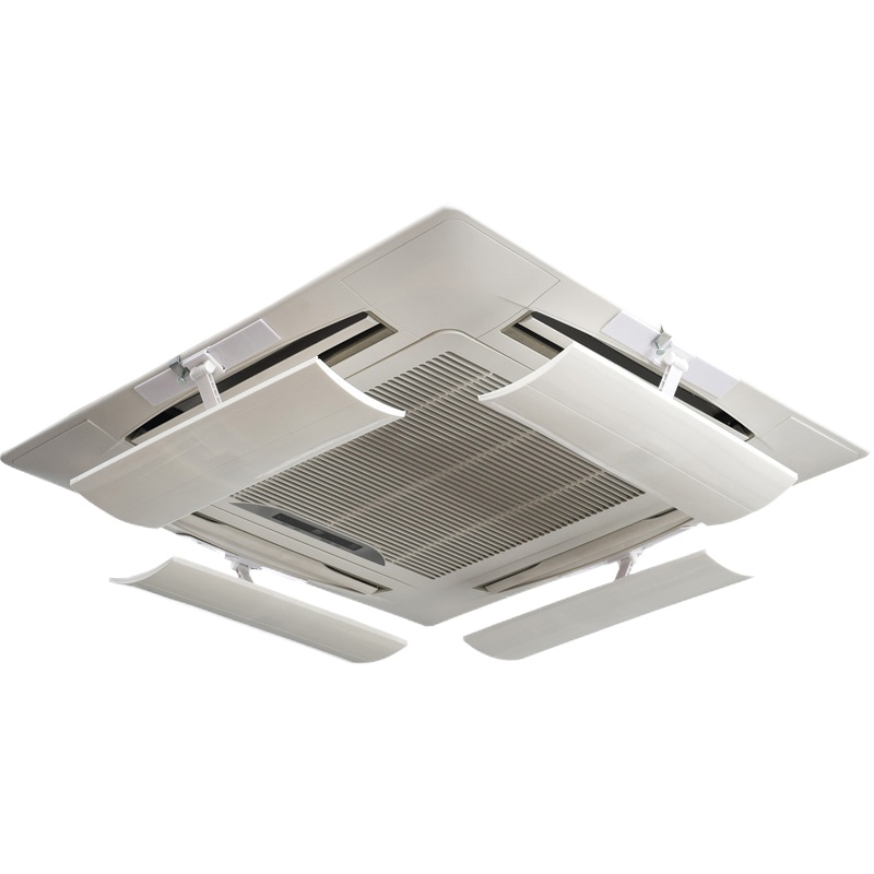 中央空调挡风板导风板罩天花机冷气出风口挡板防直通用 74*15*16