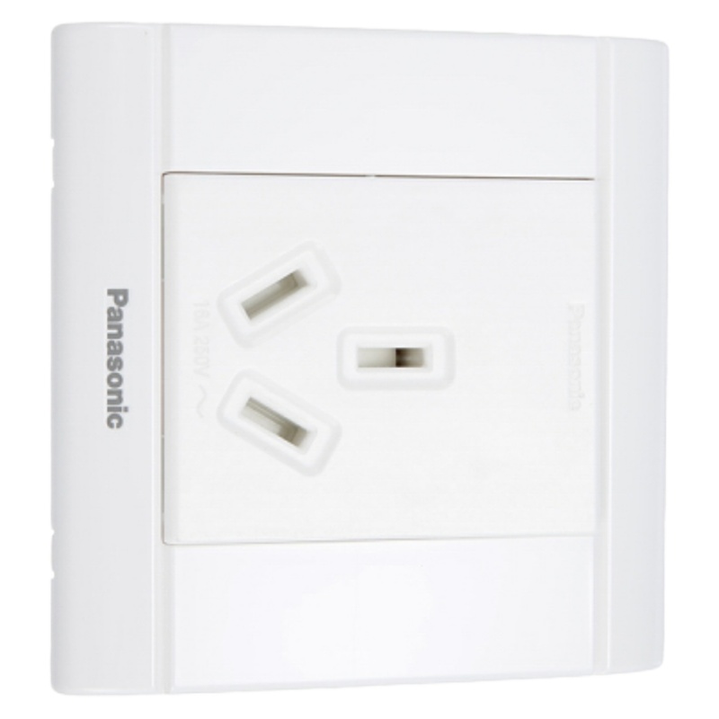 松下开关插座面板 三孔16A 空调面板 佳典纯系列 16A WMS106 1个