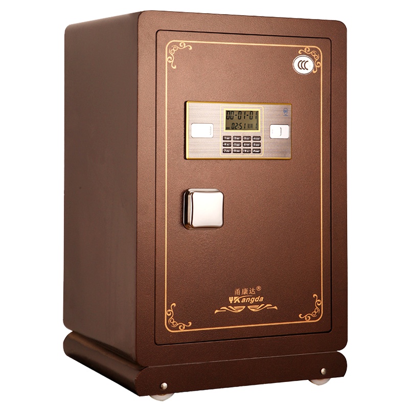 甬康达 FDG-A1/D-63 古铜色 3C认证 电子保险柜 办公家用全钢智能密码防盗保险箱