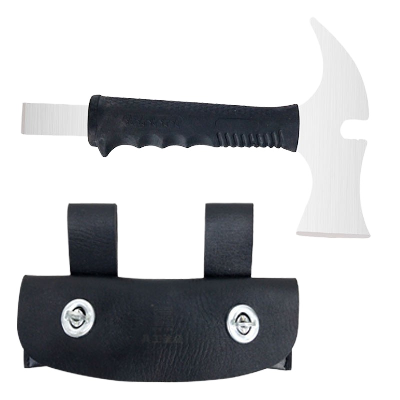 浙安 消防腰斧救援破拆工具微型消防站人员工具大小平斧腰斧套 【腰斧+腰斧套】