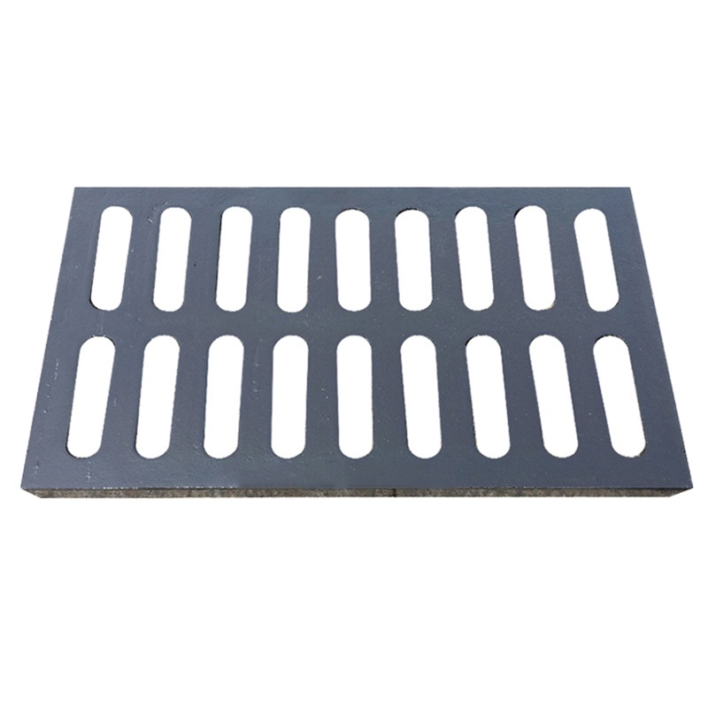 波浩(BOHAO) 球墨铸铁单篦子排水沟盖板窨井盖工地用沟盖400*600*30mm 过车3-5吨