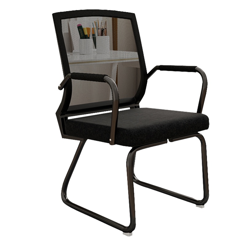 鑫金虎 办公家具升级折叠椅电脑椅子靠背员工办公会议室座椅休闲椅学生宿舍凳子