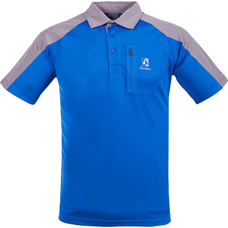 圣弗莱/sevlae夏季男式翻领功能T恤休闲透气速干运动polo衫上衣9322946051