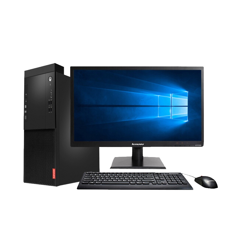 联想(Lenovo)启天M510 台式电脑 23.8英寸屏(A10-8770 8GB 1TB+256GB 2G独显 刻录 W7 项目)