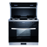 MOINS摩恩 ME88蒸烤一体 1级能效 侧吸式下排油烟机一体 天然气/液化气 集成灶