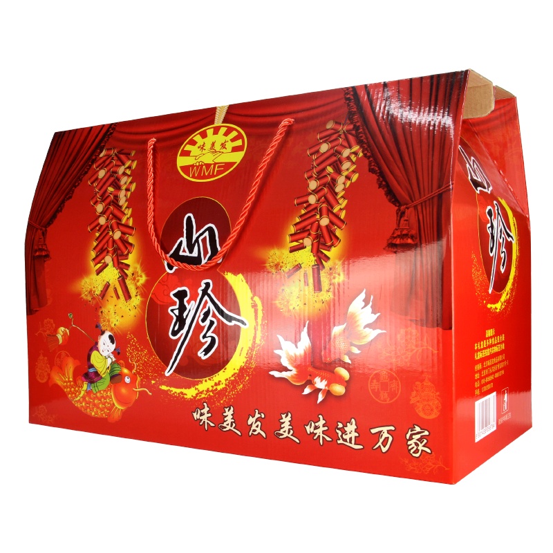 味美发 鸿运礼盒1260g 年货礼盒公司福利企业团购礼包