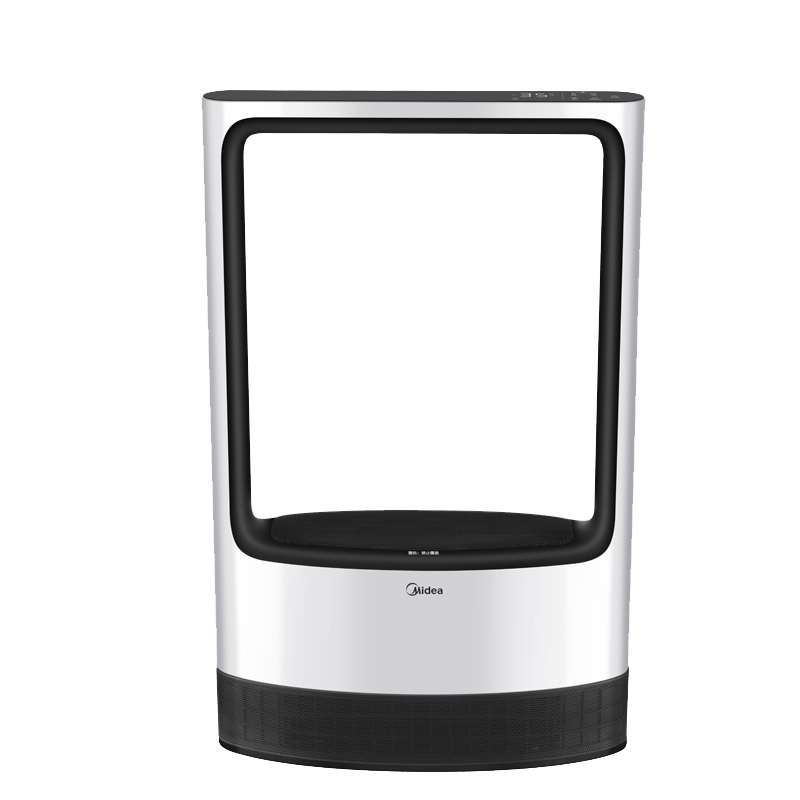 美的（Midea）暖风机取暖器家用客厅卧室浴室防水立式无叶电暖器气电热风机扇预约定时节能HFY20X