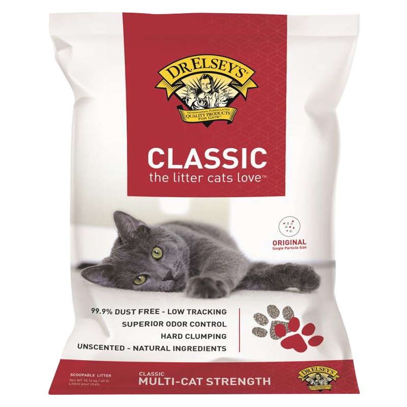 埃尔西博士雅乐多18磅猫砂 Classic(超硬低痕)