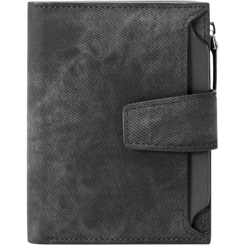 第九城（V.NINE） 男士卡包多功能多卡位钱包短款大容量三折潮流钱夹驾驶证卡套