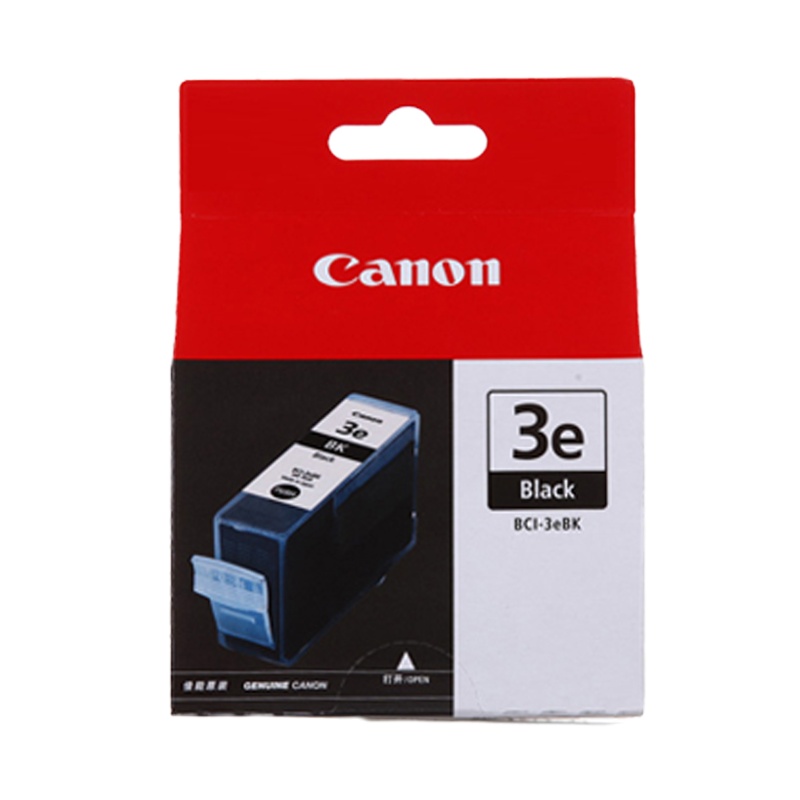 佳能(Canon)BCI-3E C M Y BK 黑色墨盒 套装(适用i6500/i6100/MP730)