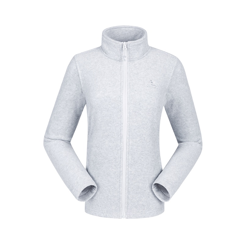 骆驼男女款保暖双面加绒抓绒衣