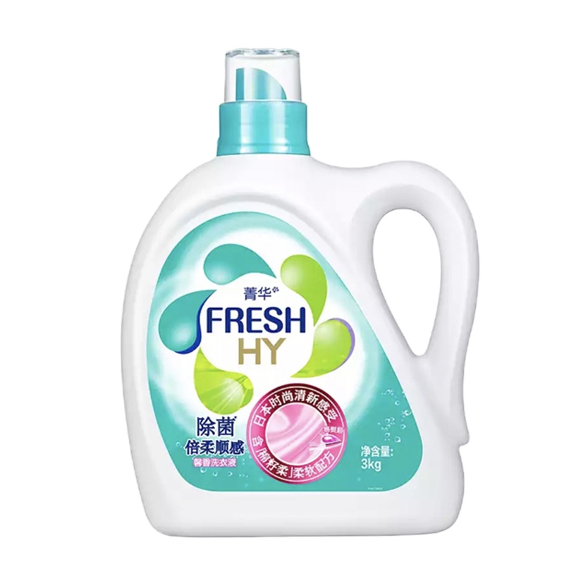 (DT)威露士(Walch)菁华FRESH-HY 3kg 除菌倍柔 洗衣液(计价单位:瓶)