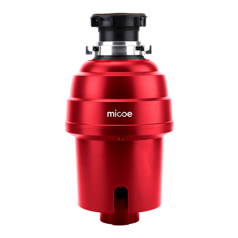 四季沐歌·M530·垃圾处理器 家用厨房食物处理器 水槽厨余粉碎机 进口电机 法拉利红 一键粉碎厨余