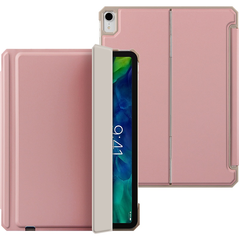 久宇 苹果iPad Air4蓝牙键盘2020款10.9英寸保护套A2316平板电脑无线键盘鼠标A2072磁吸可拆卸防摔壳