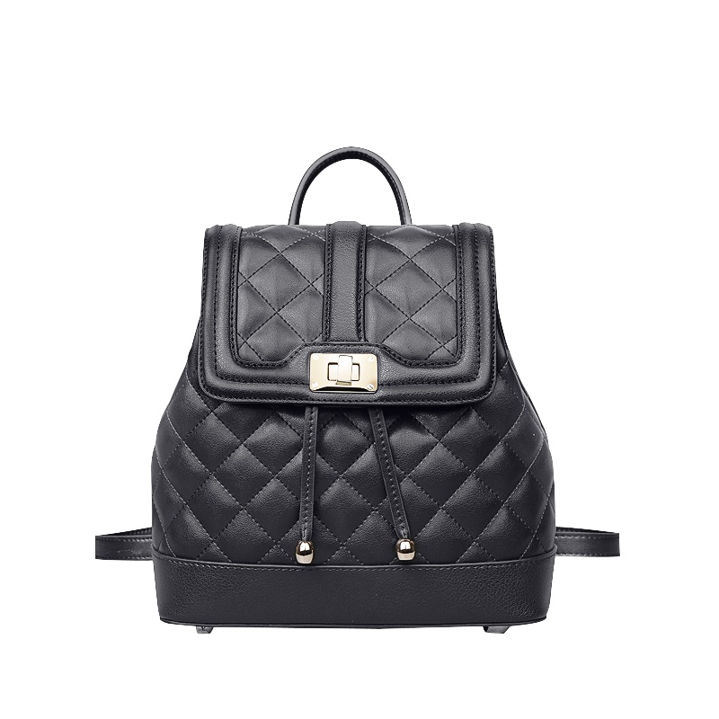 双肩包女双肩包女2019新款春夏韩版百搭休闲大容量软皮背包女