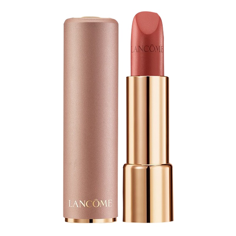 LANCOME兰蔻 菁纯柔雾哑光唇膏口红粉金3.4g #888 小野莓