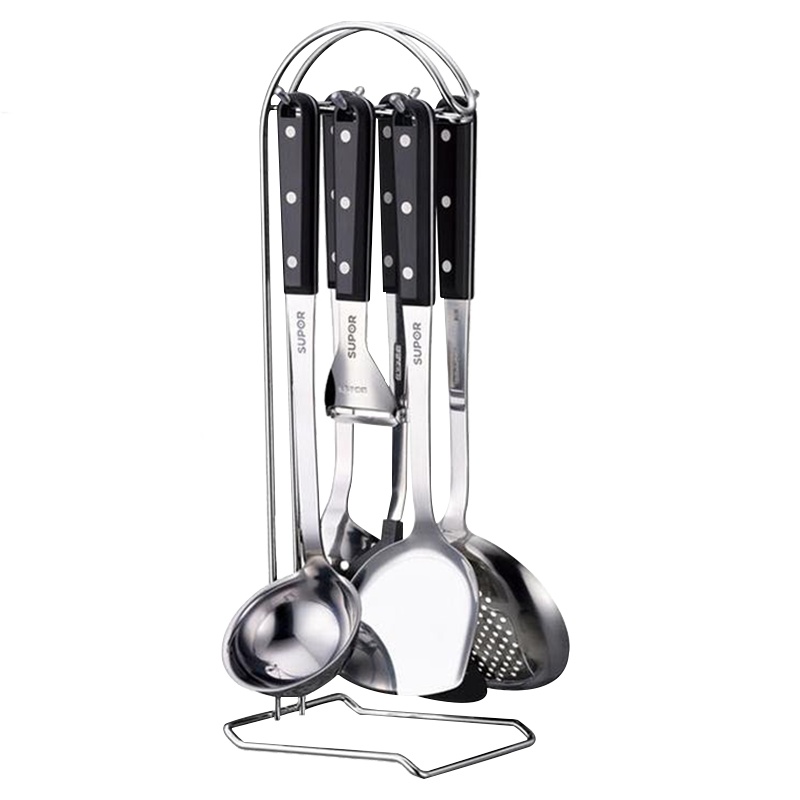 苏泊尔(SUPOR)铲勺套装T0906Q 经典铲勺铲类7件套