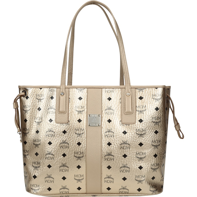 MCM 女士 涂层帆布/织物双面手提单肩包托特包子母包 MWPAAVI03