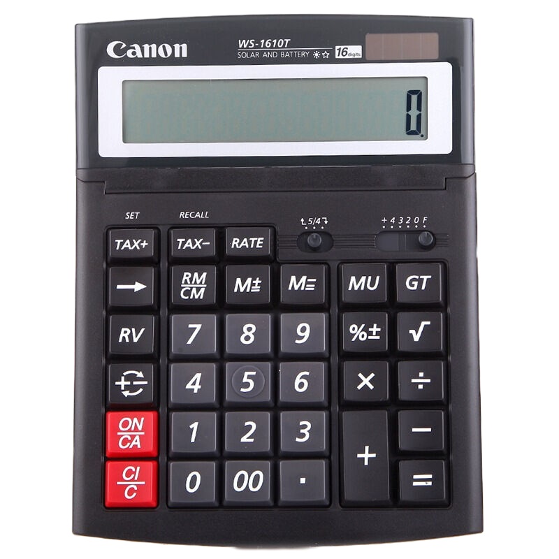 佳能 WS-1610T 计算器