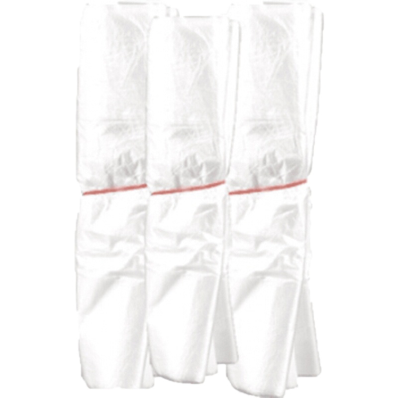宝纯美式玖 小白垃圾袋 一次性白色小垃圾袋 30*45CM 1捆50只