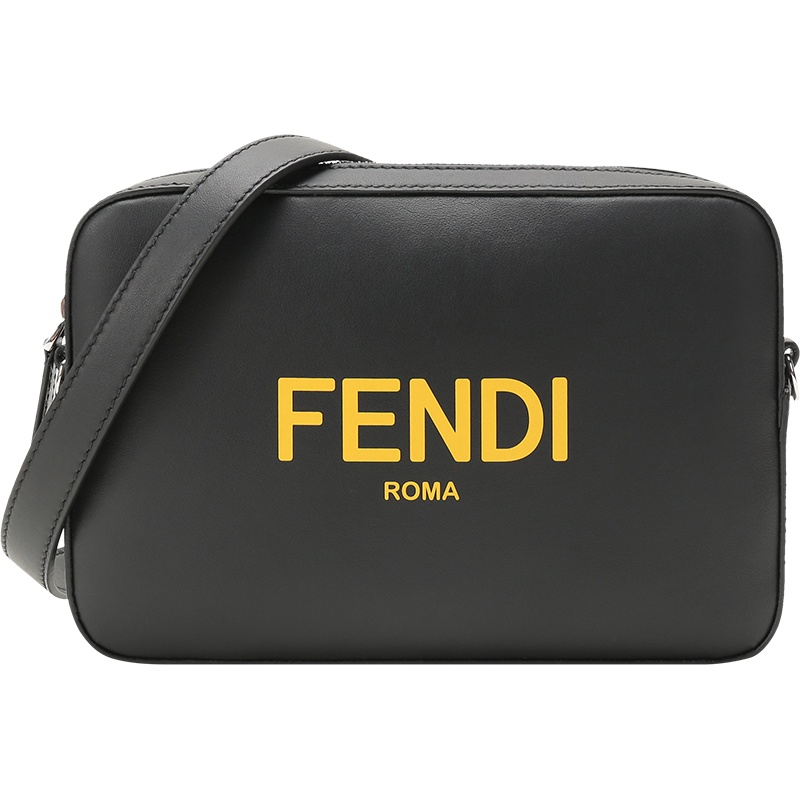 FENDI 男士 牛皮单肩斜挎包相机包 7M0286 ADM8