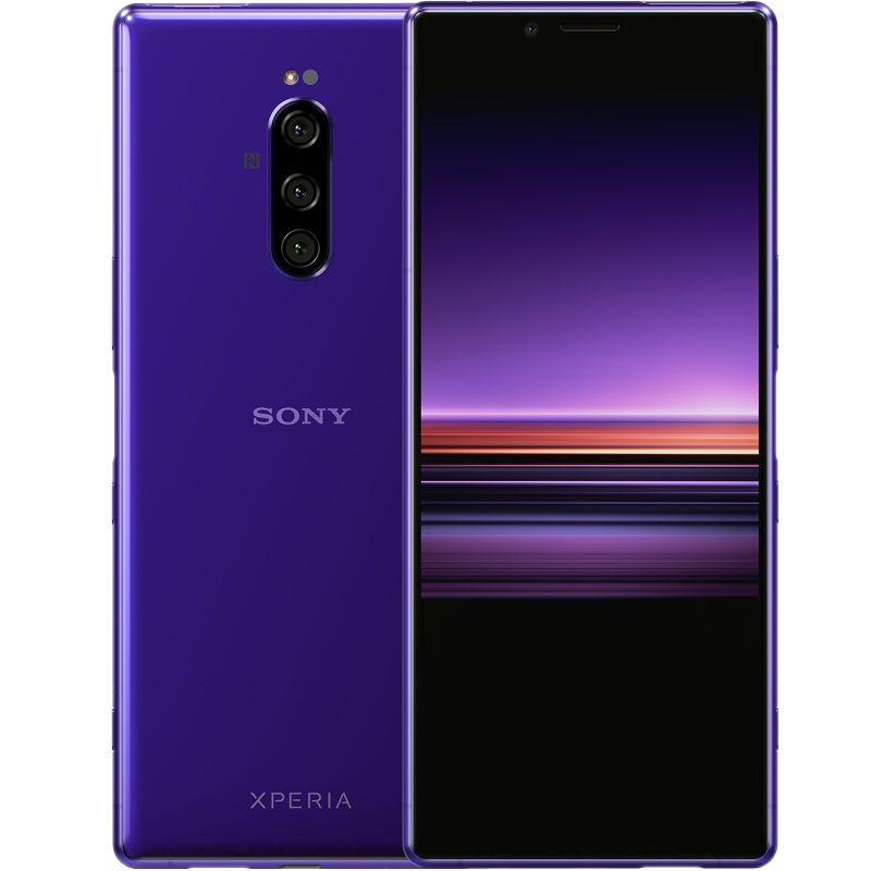 Sony/索尼Xperia 1 大师摄影手机 6GB+128GB 霞紫 21:9屏移动联通4G双卡版手机