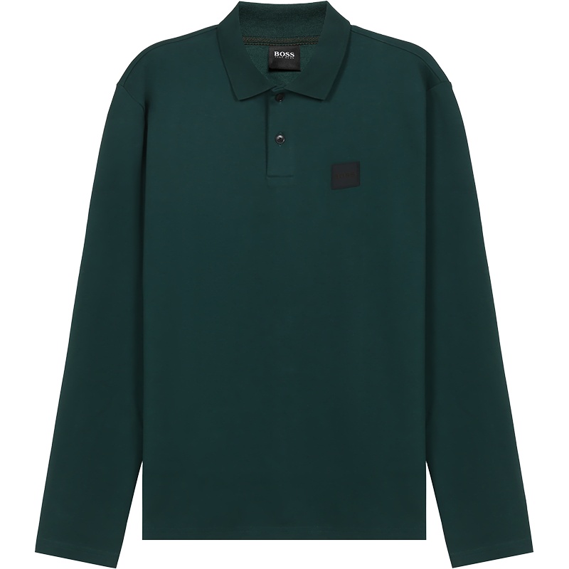 HUGO BOSS 雨果博斯 男士棉质长袖POLO衫50456796