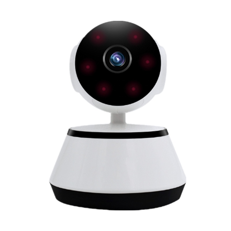 送128G内存卡 无线网络摄像头监控器套装家用手机远程wifi室内高清夜视探头