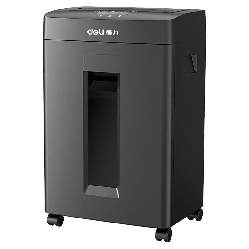 得力(deli)碎纸机 23L大容量办公商用粉碎机 米粒级高保密碎纸机 14431
