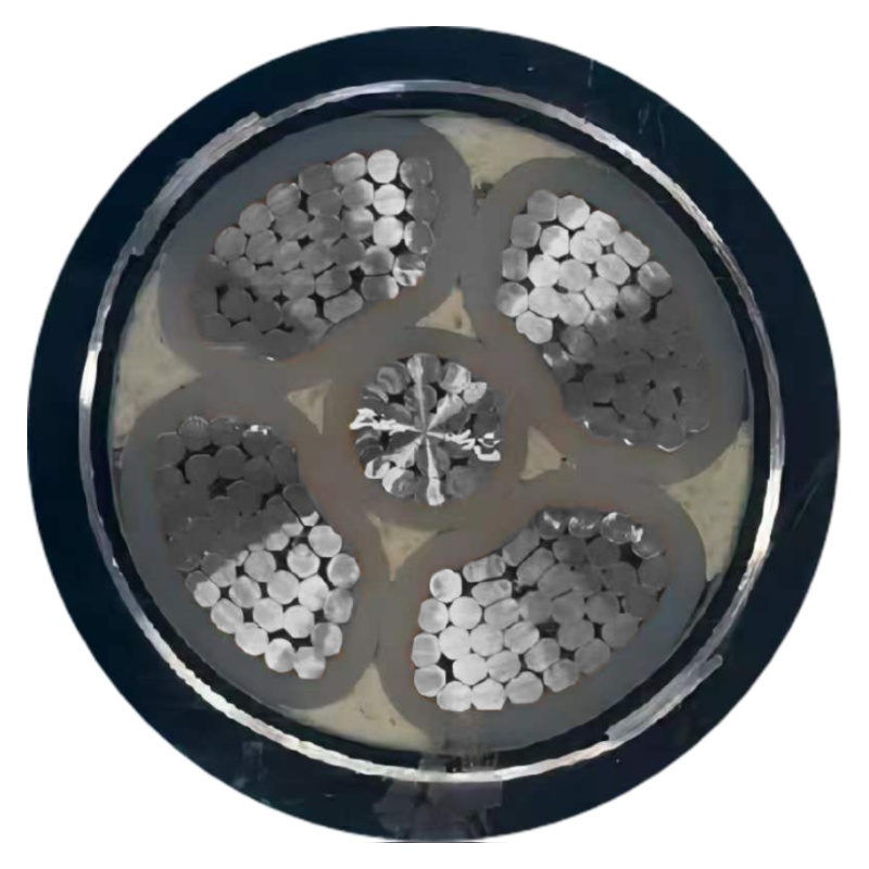 秦源牌 YJLV22-0.6/1KV-4*300+1*150mm² 铝芯低压钢带铠装电力电缆 元/米 定制商品 联系客服