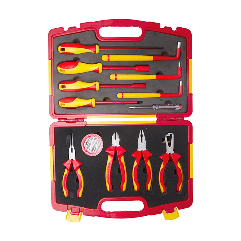 维度(WEDO)IN544F-13 VDE绝缘工具组套 13件套 钳子螺丝刀内六角工具组套 绝缘耐压1000V