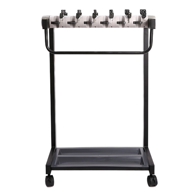 带锁雨伞架商用10头 加大款