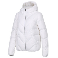阿迪达斯（ADIDAS）女款连帽保暖运动休闲白鸭绒羽绒服外套DU2359