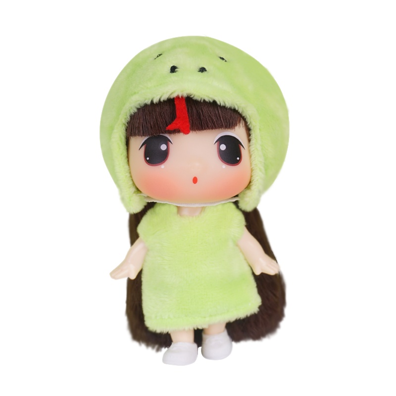 女孩男孩玩具生日礼物冬己9CM生肖娃娃FDE0903蛇