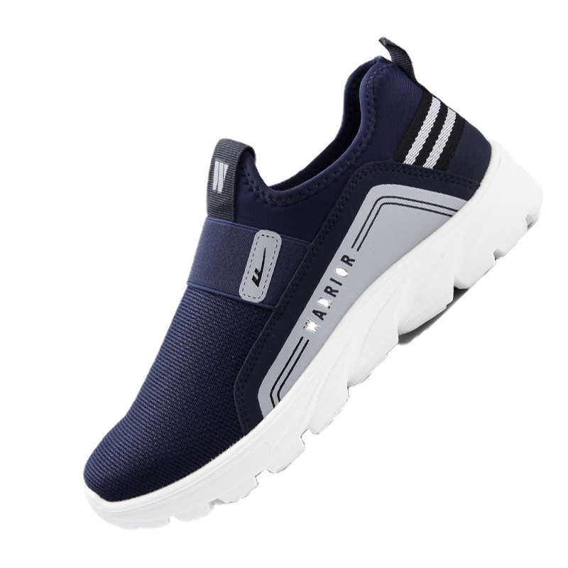 回力(Warrior)男鞋春季潮鞋跑步鞋一脚蹬春季懒人男士休闲运动鞋中年爸爸鞋