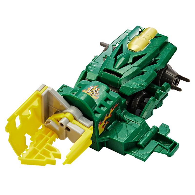 三宝炫斗战轮玩具翻转格斗对战车炎龙战刃疾电獠牙儿男孩玩具套装 标准版战轮-螺旋巨轮