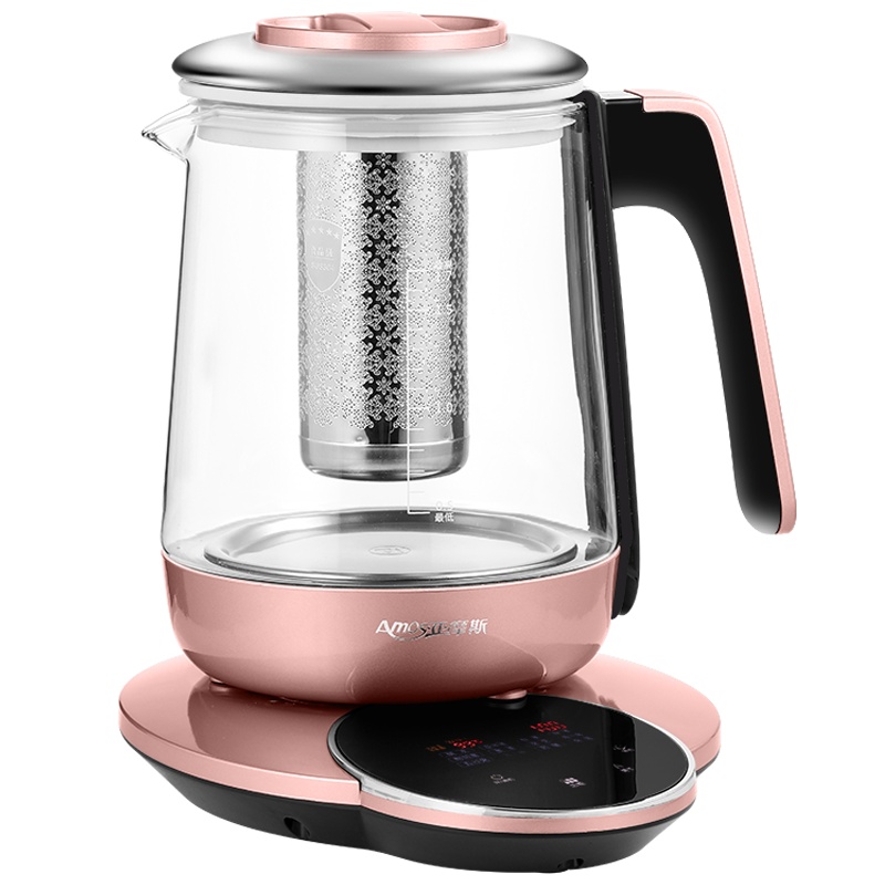 亚摩斯(AMOS)钛晶养生壶YSH12-17A智能预约多功能养生壶1.7L容量