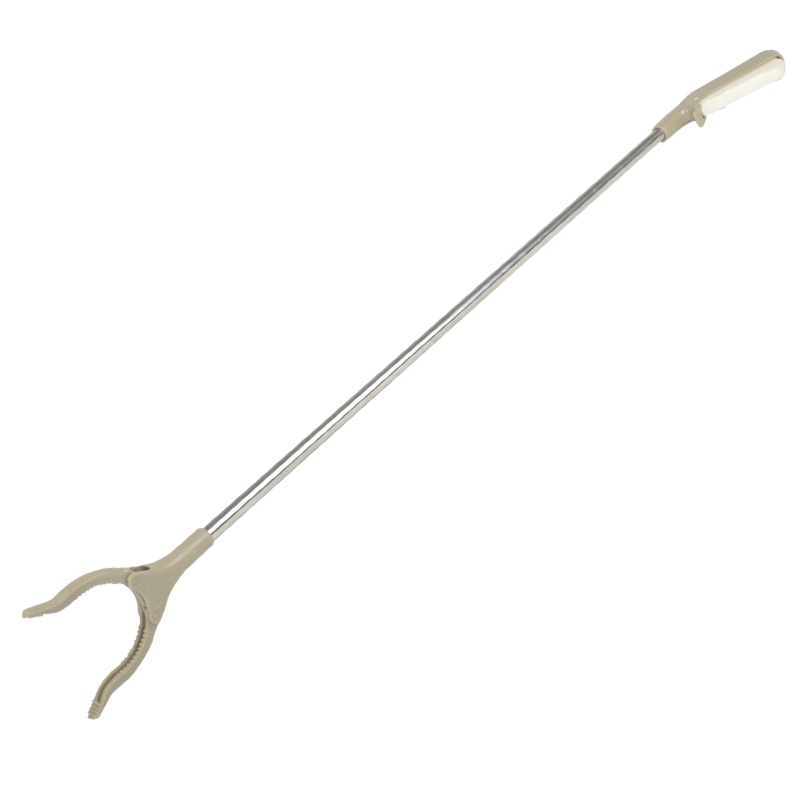 卓顺杰 垃圾捡拾器 不锈钢垃圾夹 不锈钢圆管 垃圾分类工具 免弯腰环卫工具 拾物器85cm/90cm 不锈钢圆管